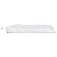 50 Stück Sandsäcke PP weiß 25 × 100 cm (ungefüllt)
