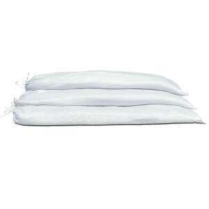 250 Stück Sandsäcke PP weiß 25 × 100 cm (ungefüllt)