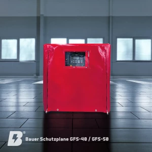 Abdeckplane Schutzhaube Bauer Generator GFS50
