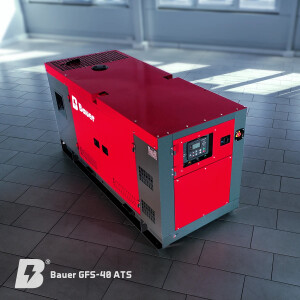 Bauer GFS-40 ATS, 40 kW/50 kVA  Notstromgenerator /...