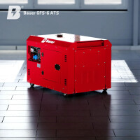 Bauer GFS-6, ATS, 230/400 Volt, Notstromgenerator / Notstromaggregat, Diesel