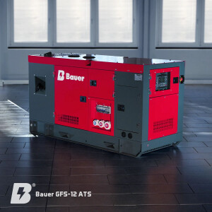 Bauer GFS-12 ATS, 12 kW/15 kVA  Notstromgenerator /...