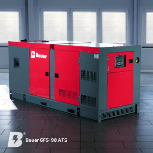 Bauer GFS-90 ATS, 90 kW/112,5 kVA  Notstromgenerator /...