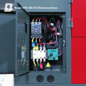 Bauer GFS-90 ATS, 90 kW/112,5 kVA  Notstromgenerator / Notstromaggregat